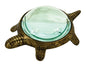 UA1476 Turtle Magnifying Glass - Antique Brass