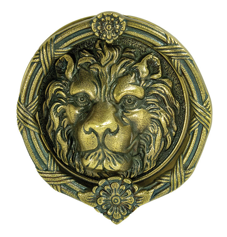 UAL140 Lion Door Knocker
