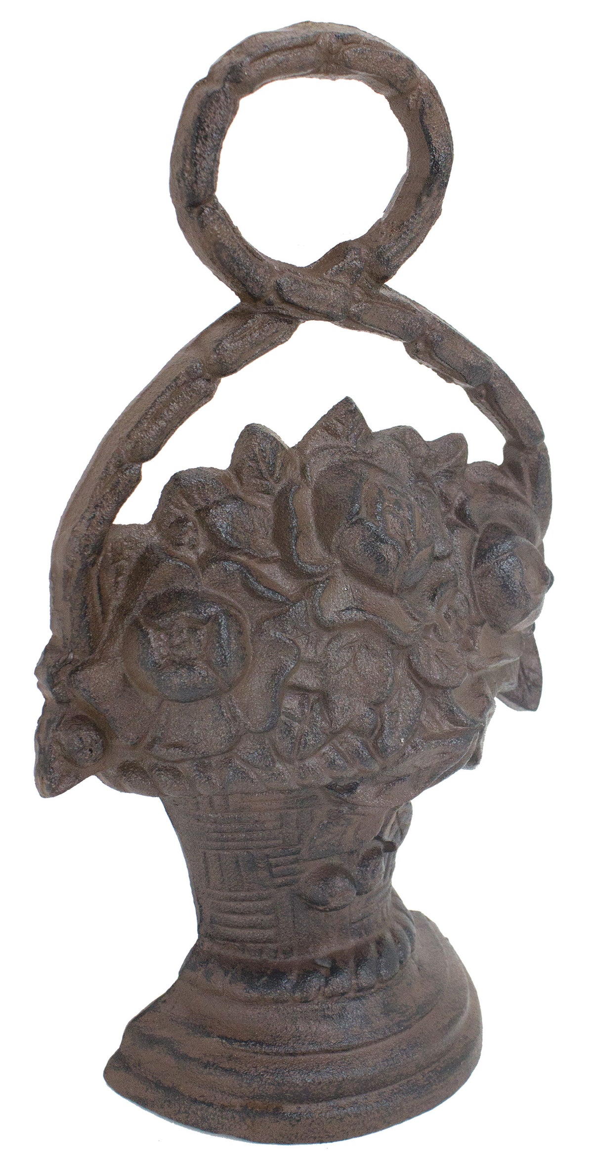 Uds229 flower basket doorstop