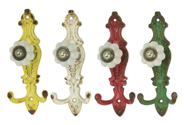 UH446 Porcelain Knob Hook
