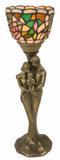 UL107 Family Lamp W/Tiffany Shade