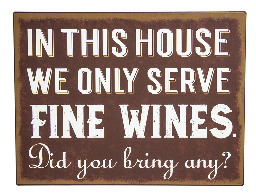 UT946 Fine Wine Sign