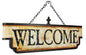 UW2365  Welcome Sign