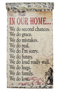 UW2373 Our Home Sign