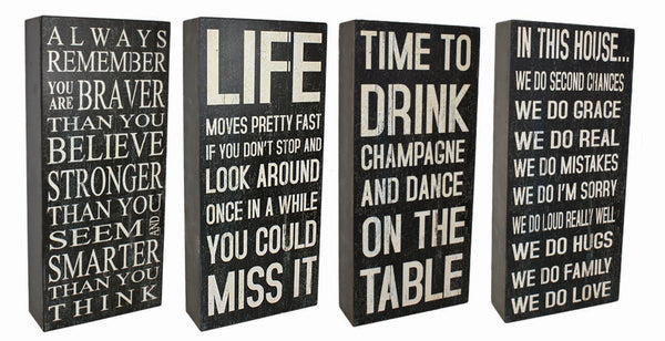 Block Signs