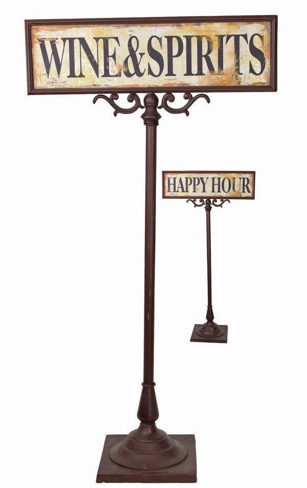 Wine + Spirits Sign