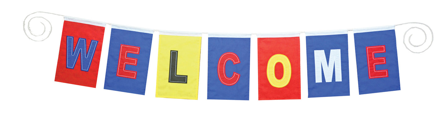 UW2624 Welcome Flag