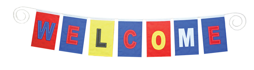 UW2624 Welcome Flag