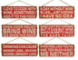 UW2644 Wine Signs