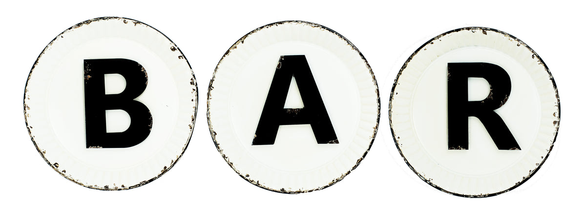 UW6031 Bar Sign/Pie Plates