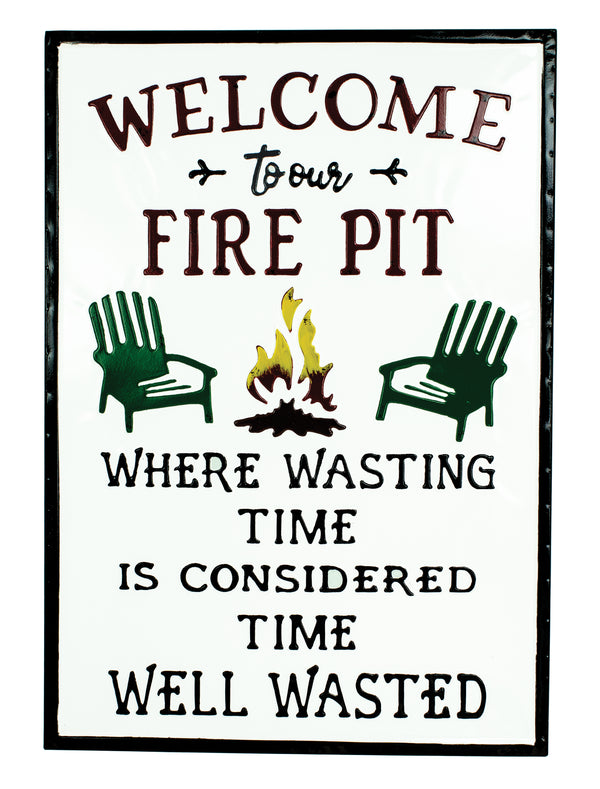 Fire Pit Where Wasting Time is Considered Time Well Wasted