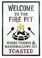 UW6187 Fire Pit- Friends & Toasted