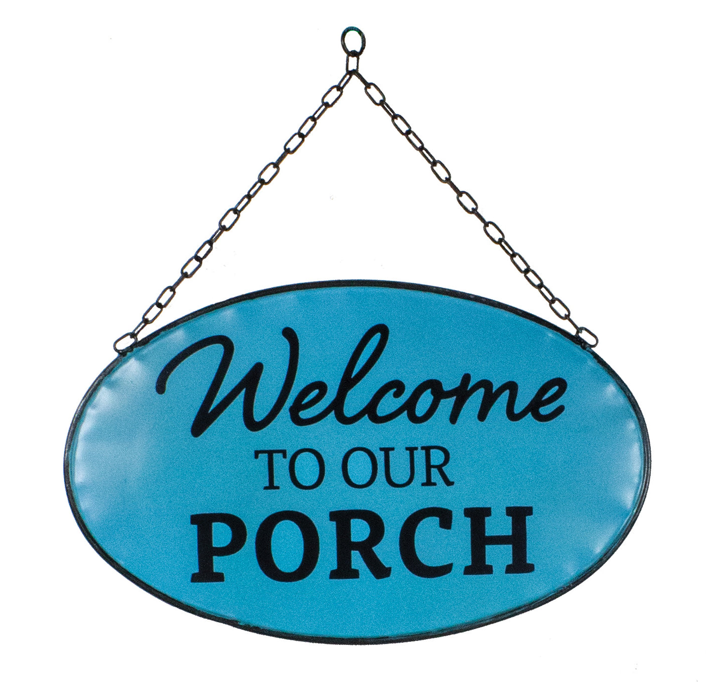 UW6197 Blue Porch Sign