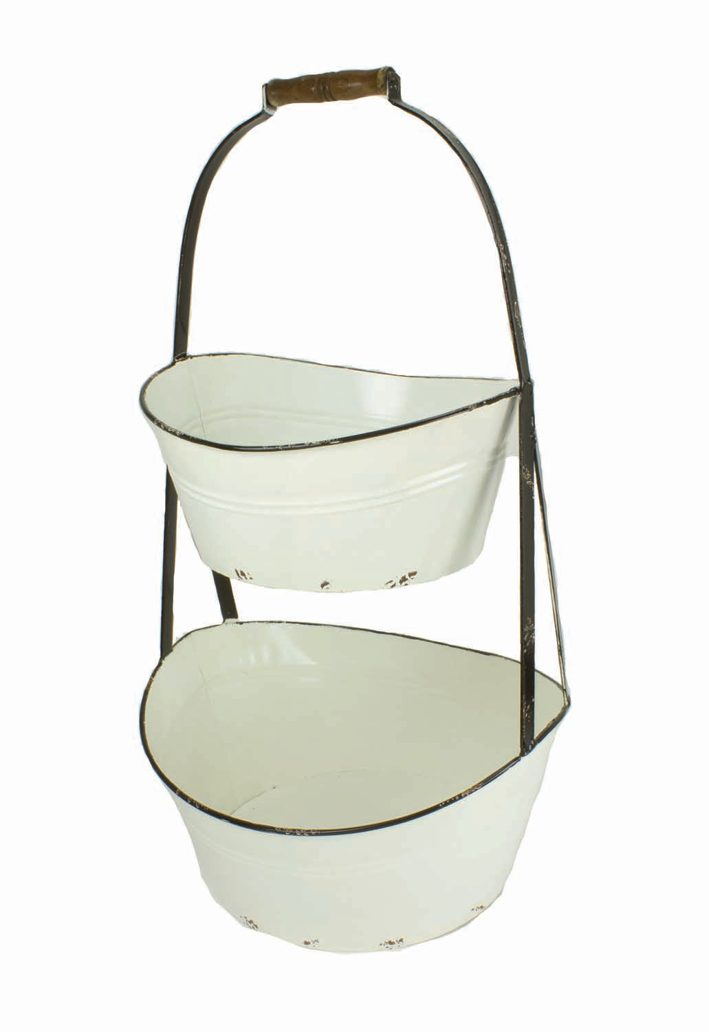 2pc White Planters