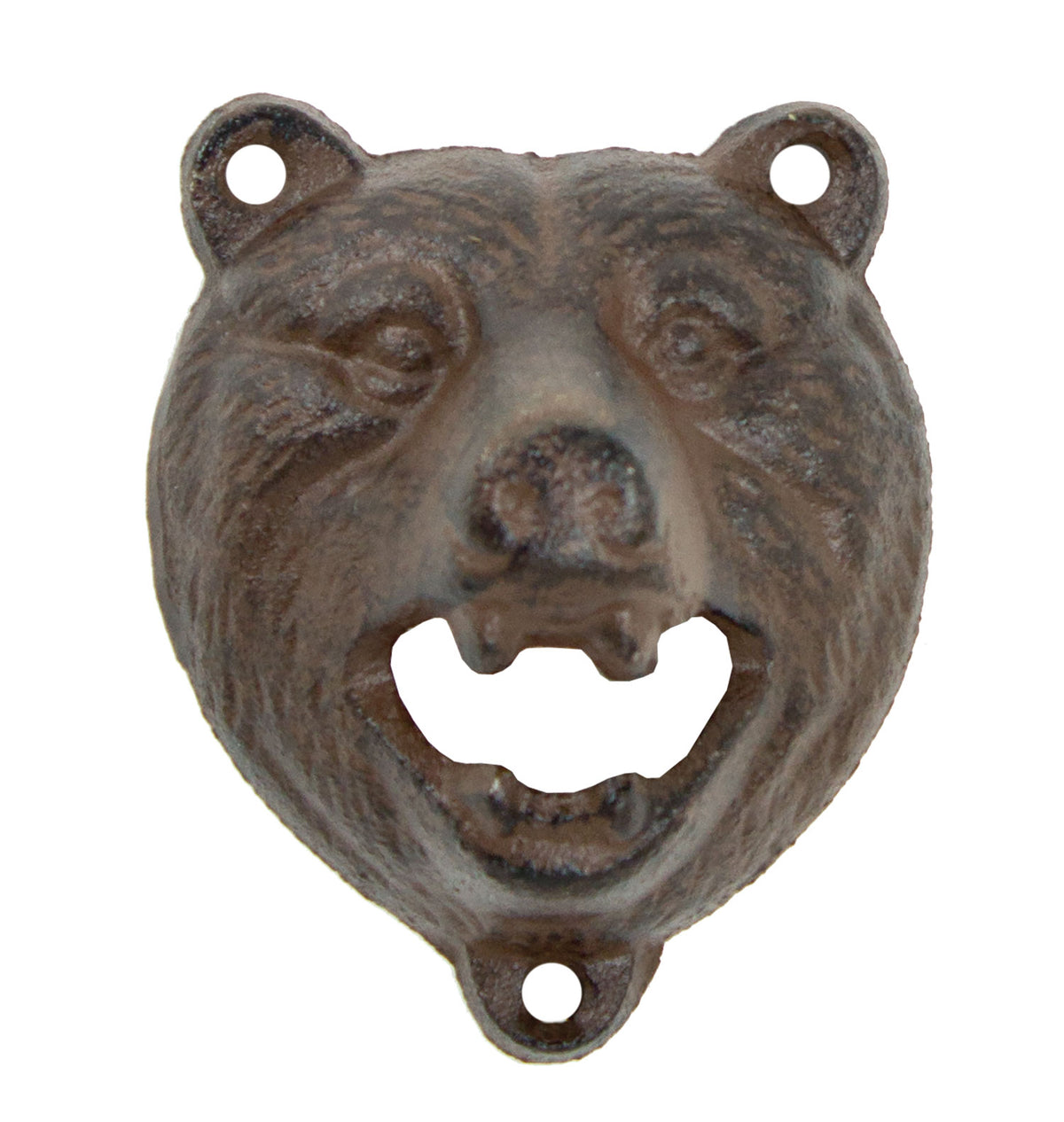 Bear Bottle Opener On Wall