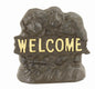 UX4320 Welcome Dogs Doorstop - Rust