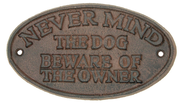 UX4361 Beware of Owner Sign