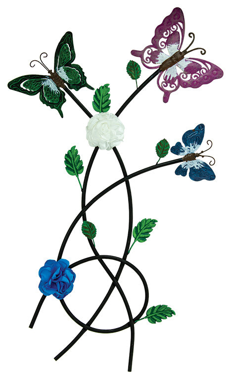 UX4574 Butterflies Wall Plaque