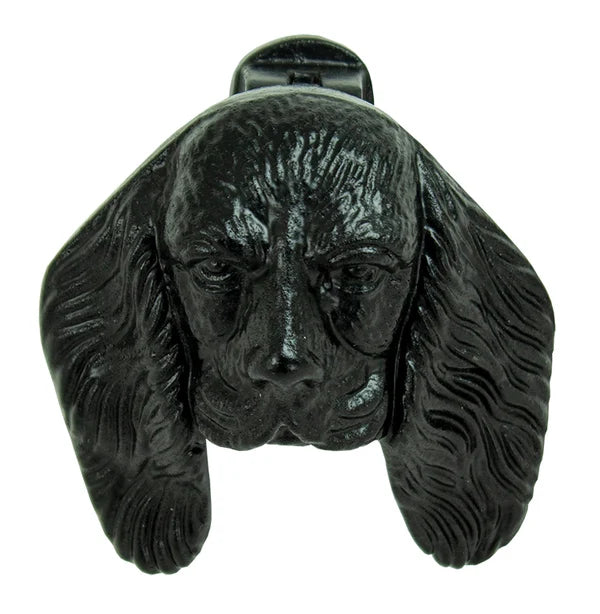 UX4611 Dog Face Door Knocker (black)