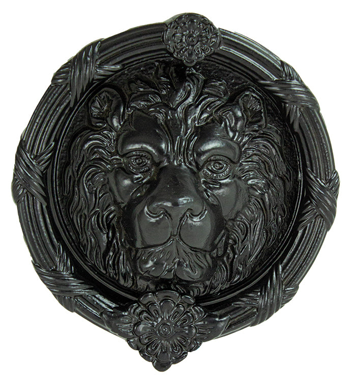 UX4632 Black Lion Door Knocker