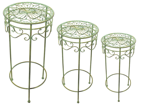 Set of 3 Green Tables