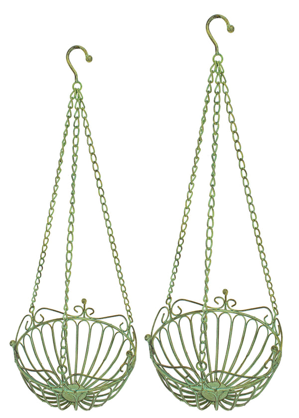 Conjunto de 2 Floreiras Suspensas UX9217