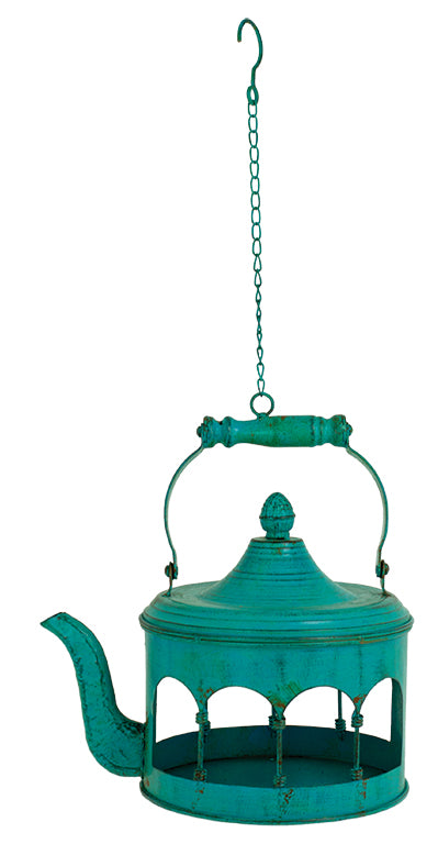 UX9290 Teapot Birdfeeder-Blue