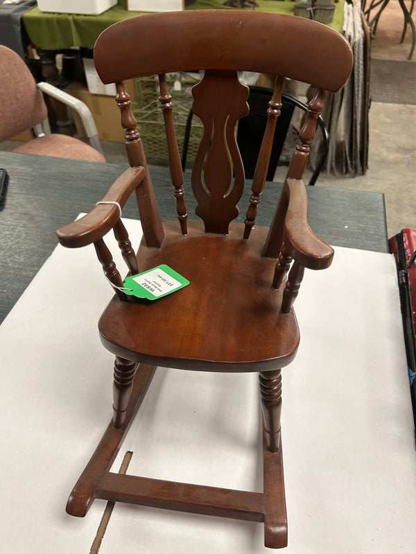 Slat Back Doll's Rocker