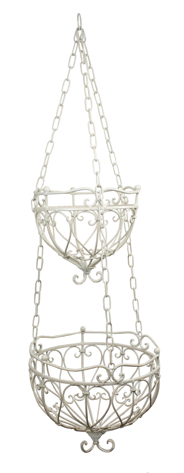 set of 2 Hanging Baskets