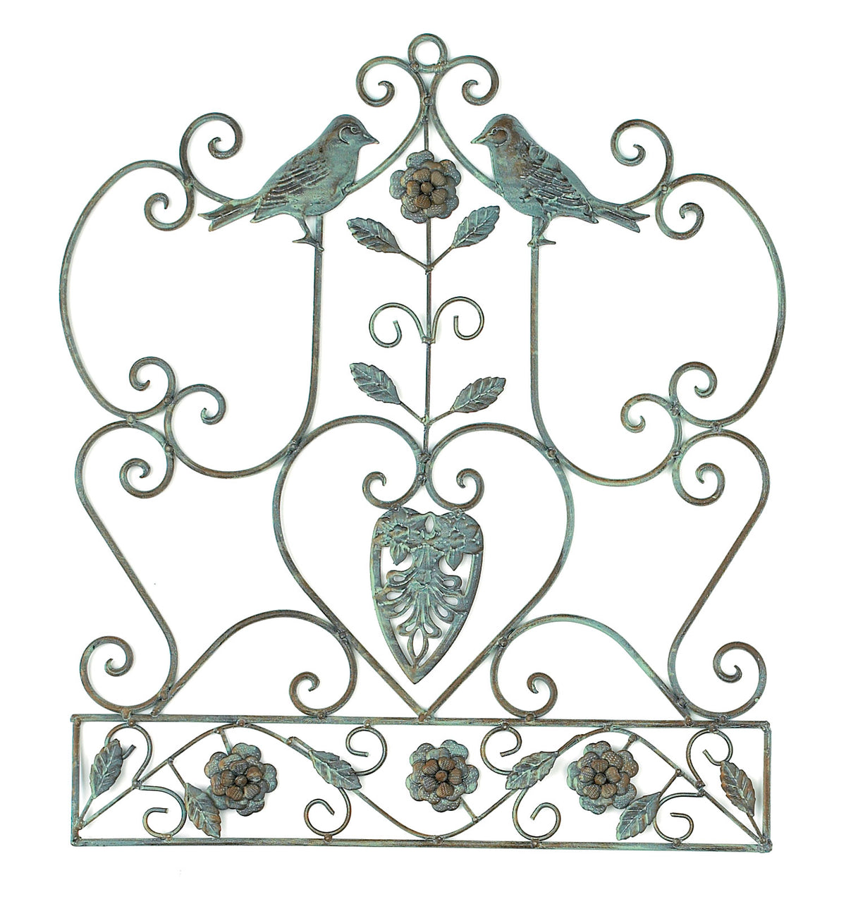 X2095 Bird Wall Decor - Off Blue