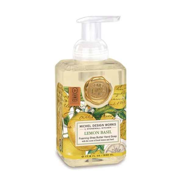 MDW Lemon Basil foaming soap