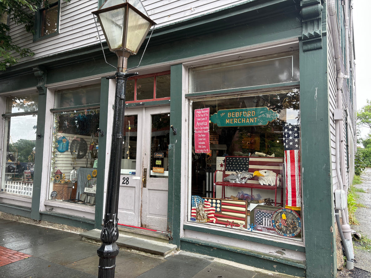Shelves at The Bedford Merchant